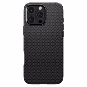 Spigen Liquid Air Suojakuori iPhone 16 Pro 6,3 mattamusta