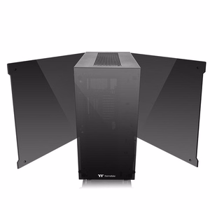 Thermaltake View 91 TG RGB -tietokonekotelo, Ultra Tower, musta