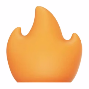 Flame lampshade for the Flextail Tiny Pump 2X lamp (orange)