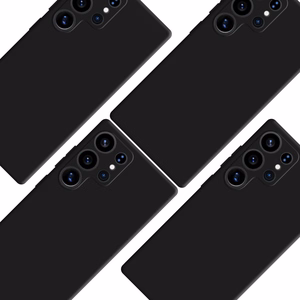 3mk Matt Case Pro Samsung Galaxy S25 Ultra:lle - Matta musta