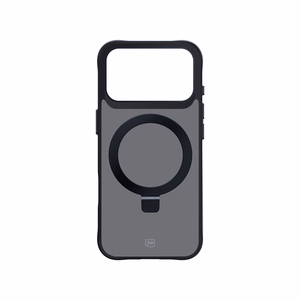 3mk Smoke Case Mag&Stand iPhone 17 Pro:lle - Musta
