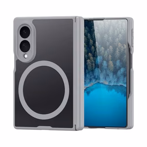 Dux Ducis EXPN -kuori Samsung Galaxy Z Fold8 -puhelimelle, MagSafe-yhteensopiva, harmaa