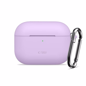 Tech-Protect Silikoninen Hook Suojakuori AirPods Pro:lle - Violetti