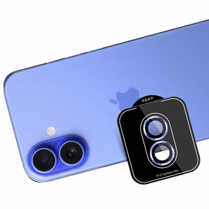 3mk Lens Protection Pro Karkaistu lasi iPhone 17:lle - Sininen