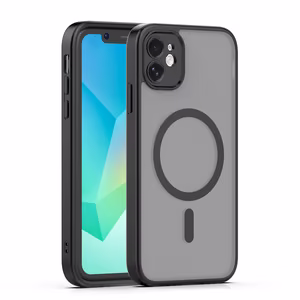 Mag Matt Suojakuori iPhone 11:lle musta kameransuoja