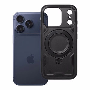 Kotelo mallille iPhone 18 Pro / 17 Pro Frost Armor (väri: musta)