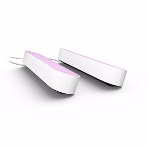 Philips Hue Play WCA Lightbar Base, Twin pack, White 42 W 2000-6500 Hue White Colour Ambiance