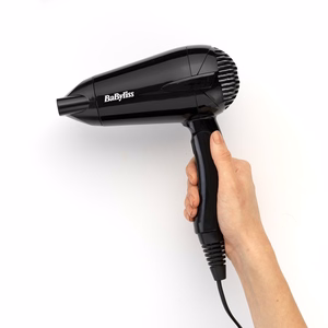 BaByliss Travel Dry 2000 5344E – hiustenkuivain, 2000 W, musta