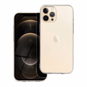 Läpinäkyvä Suojakuori iPhone 12 PRO MAX:lle 2 mm (kameransuoja)