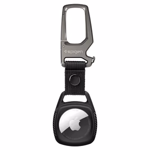Spigen Rugged Armor Suojakuori Apple AirTag Matta Musta