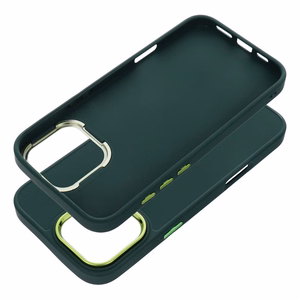 Suojakuori iPhone 16 PRO MAX:lle Frame vihreä