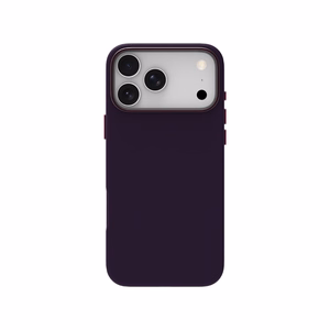 JM-nahkainen MagSafe suojakuori mallille iPhone 18 Pro Max – väri: violetti