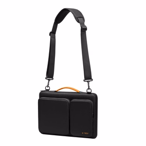 Tech-Protect Defender Bag for Laptop 13-14 - Black and Orange