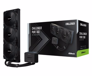 Asrock Challenger Pure 360 prosessorin nestejäähdytyspaketti 12 cm musta