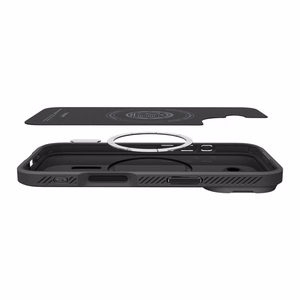 Spigen Optik Armor MagSafe Suojakuori iPhone 17:lle - musta