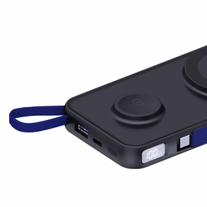 Powerbank 3mk PastelUp 10,000mAh 22.5W USB 1A1C - black