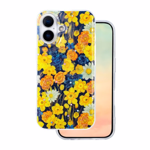 Glow Glam suojakuori iPhone 17 6,3'' oranssi