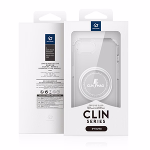 Dux Ducis Clin Mag MagSafe Suojakuori iPhone 16e / 17e musta