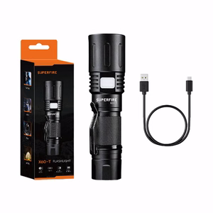 Taskulamppu Superfire X60-T 1500lm USB