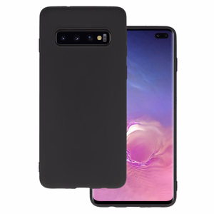 Mattapintainen Suojakuori Samsung Galaxy S10 musta