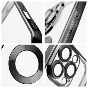 Glam Suojakuori iPhone 17 AIR:lle musta