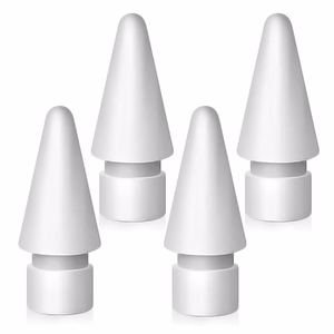 Tech-Protect Stylus-kärjet Apple Pencil 4-Pack - Valkoinen