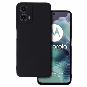 Back Case MATT Suojakuori MOTOROLA MOTO G45 5G:lle musta