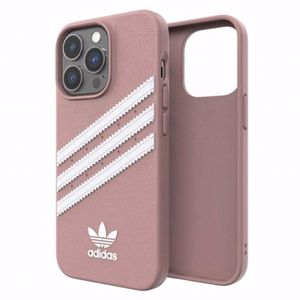 Adidas OR Molded Case PU iPhone 13 Pro / iPhone 13 - vaaleanpunainen