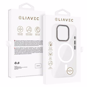 Liavec Hybrid MagSafe Clear Case for iPhone 15 Pro