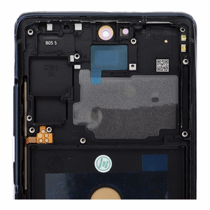FixCell display LCD SAMSUNG S20 FE OLED with frame dark blue