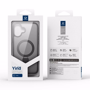 Phone Case Dux Ducis "Yind 360 Ring Stand" for Apple iPhone 16 Black