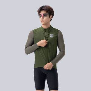 Rockbros TLMJ003-01 ROAD TO SKY men's lightweight breathable cycling vest S - green