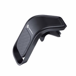 Auton puhelimen pidike Forcell F-Grip Carbon B060 ilmanvaihtoaukkoon musta