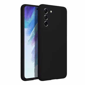 Silikoninen Suojakuori Samsung S21 FE:lle musta