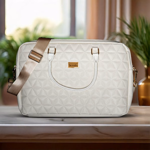 Wonder Briefcase Laptop 15-16 inches pico quilted beige