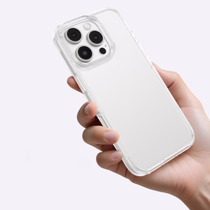 AmazingThing Minimal Silikoninen Suojakuori iPhone 16 Pro:lle - läpinäkyvä