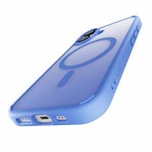 Puro Gradient MagSafe silikonisuoja iPhone 16 - sininen