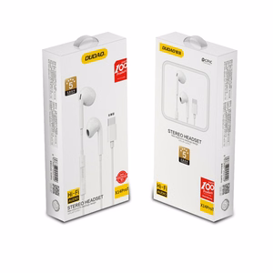 Dudao In-Ear Kuulokkeet USB Type-C Liittimellä Valkoinen