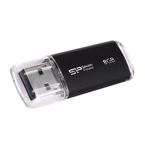 USB-muistitikku Silicon Power Ultima-II 8 GB USB Type-A 2.0 Musta