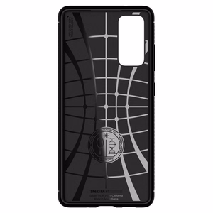 Spigen Rugged Armor kotelo Samsung Galaxy S20 FE:lle - Matta musta