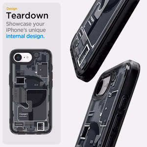 Spigen Ultra Hybrid MagSafe Case for iPhone 16e / 17e Zero One - Black