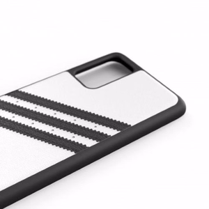 Adidas OR Moulded Case PU suojakuori Samsung Galaxy S20+ - valkoinen ja musta