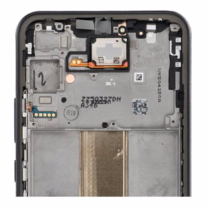 ServicePack LCD-näyttö SAMSUNG A34 5G:lle musta A346B GH82-31201A