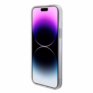 Guess IML Iridescent MagSafe suojakuori iPhone 15 Plus:lle - violetti