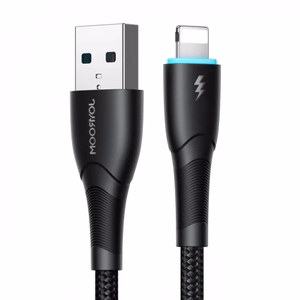Joyroom Starry Series SA32-AL3 3A USB-A / Lightning kaapeli 1m - musta