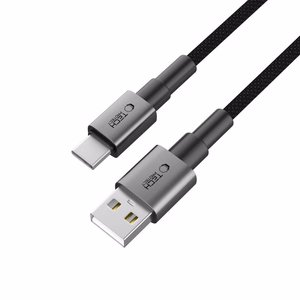Tech-Protect UltraBoost DNA USB-A / USB-C Kaapeli 15W/3A 100cm - harmaa