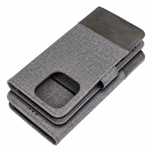 Flip-suojakuori Xiaomi Redmi Note 14 PRO 4G:lle Gomma Book harmaa