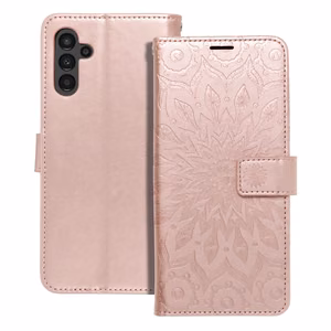 MEZZO Kirjasuojakuori Samsung A13 5G / A04S:lle mandala ruusukulta