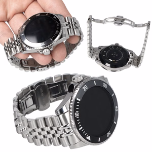 Blavec Smartwatch M-02 Business AMOLED Full Touch Voice Call (SWM02-S) hopeinen