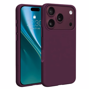 Etteri Silicone Mag -suojakuori iPhone 17 Pro Max / 18 Pro Max 6,9 tuumaa -malleille, tumma kirsikanpunainen